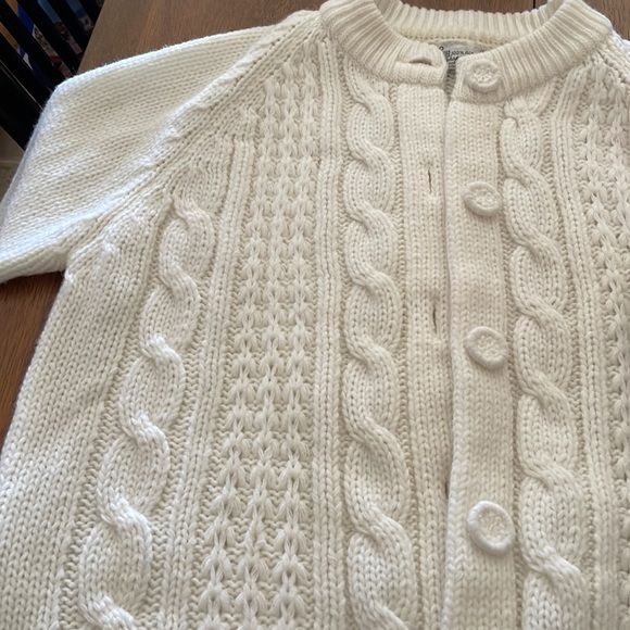 Cardigan cable sweater - Picture 4 of 7